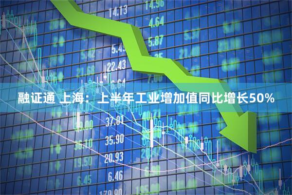 融证通 上海：上半年工业增加值同比增长50%